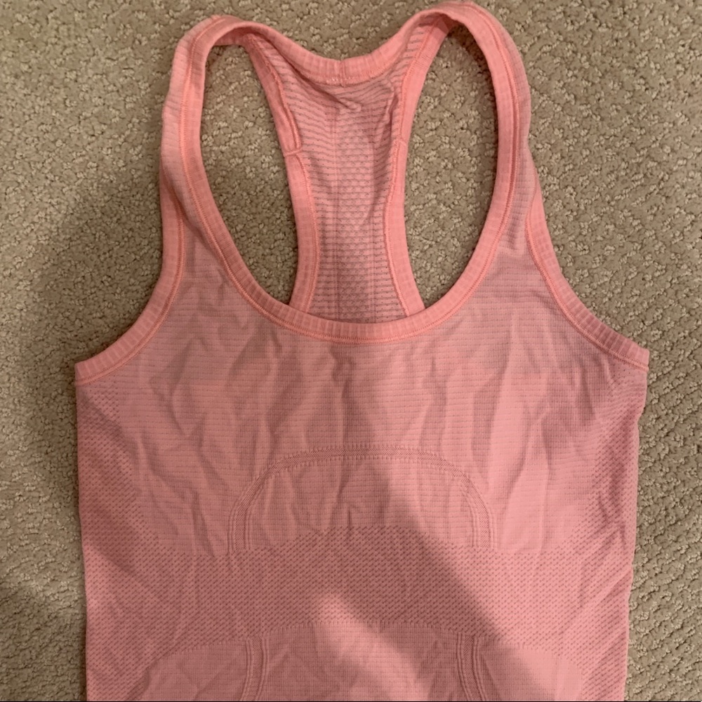 Pink Lululemon Tank
